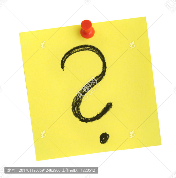 帶問(wèn)號(hào)的筆記
