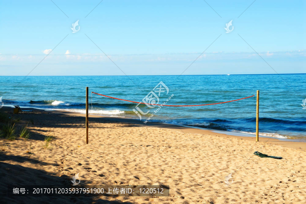 密歇根湖海灘