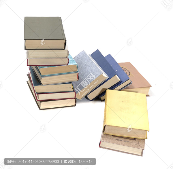 堆書