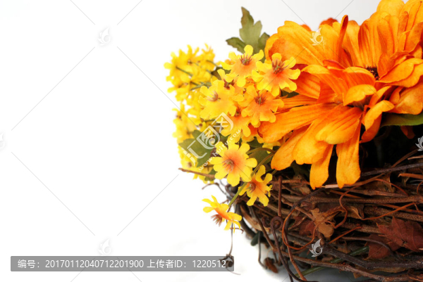秋天的花環(huán)