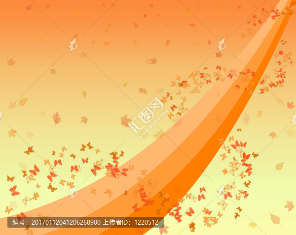 蝴蝶和葉子
