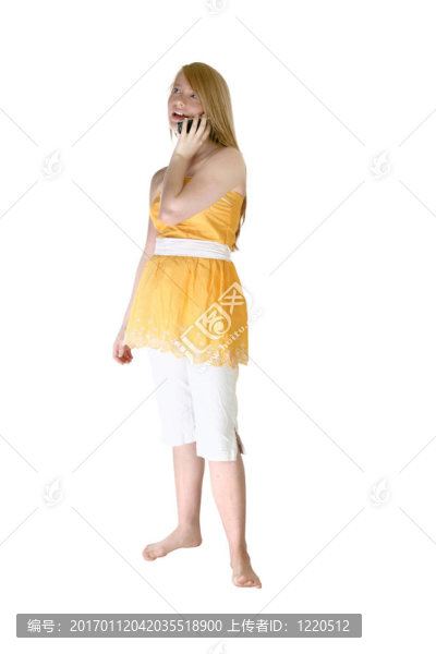 美麗的十四歲女孩