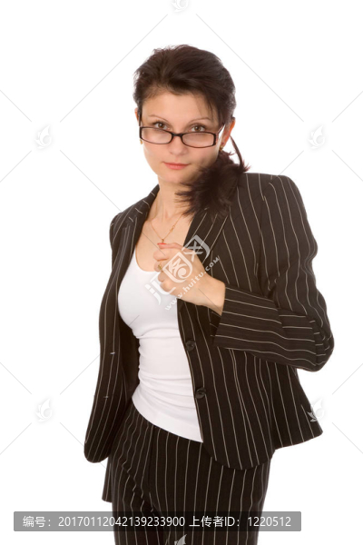 年輕的女商人