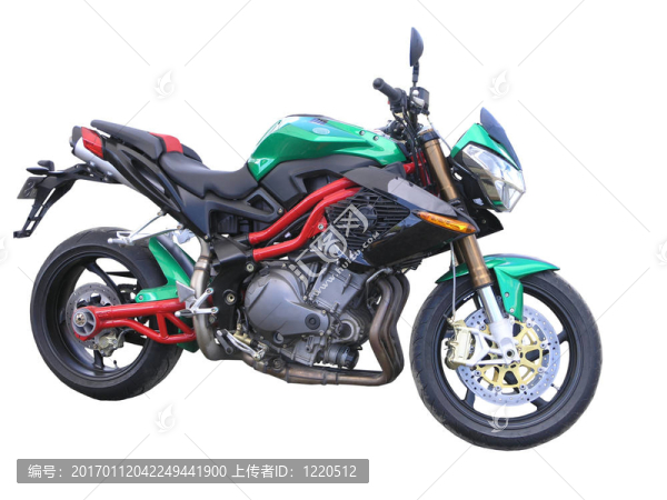 Green,Benelli的摩托車