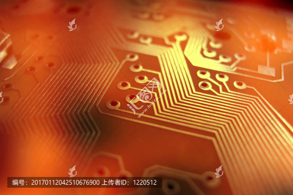 紅色的電路
