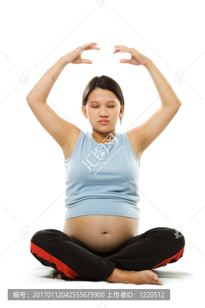 懷孕的女人