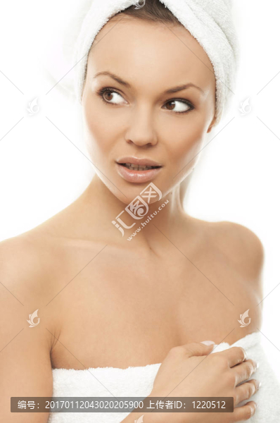 美浴后