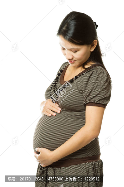 懷孕的女人