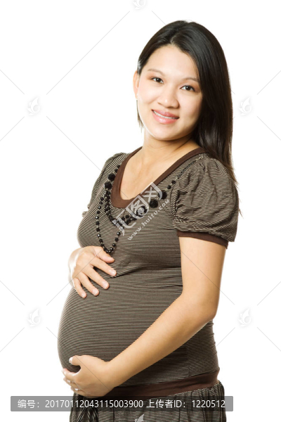 懷孕的女人