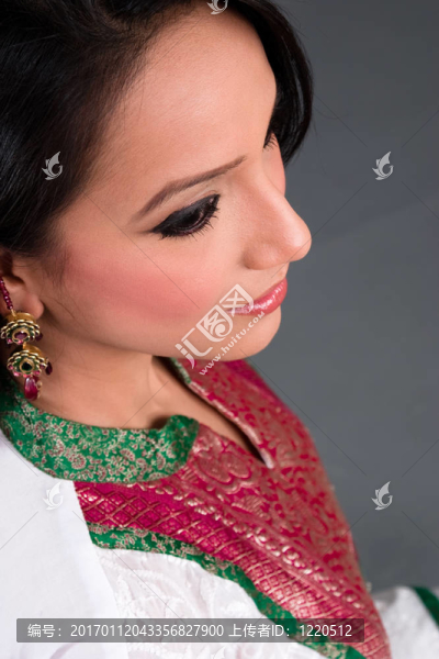 一個東印度女人的肖像