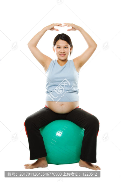 懷孕的女人