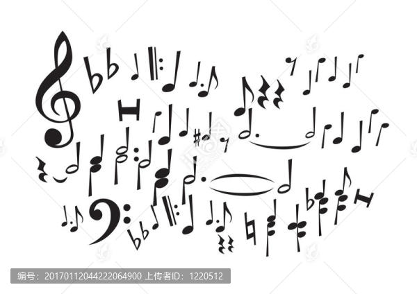 音樂(lè)筆記（向量）