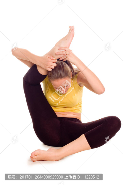 健身的女孩