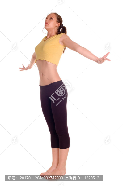 健身的女孩