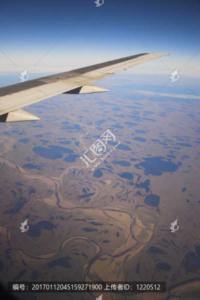 航空照片的背景