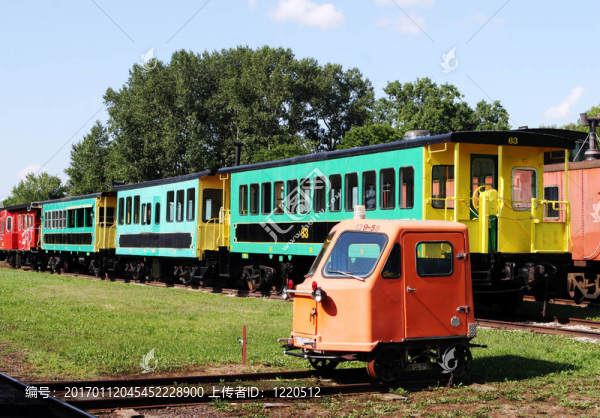 火車車廂。