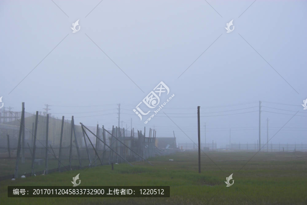 北極的夏天的晚上