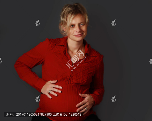 懷孕的女人