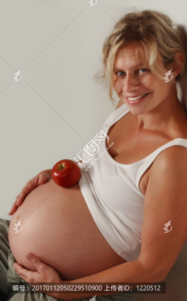 懷孕的女人