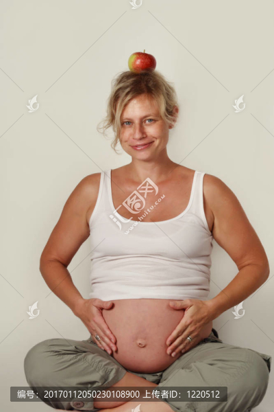 懷孕的女人