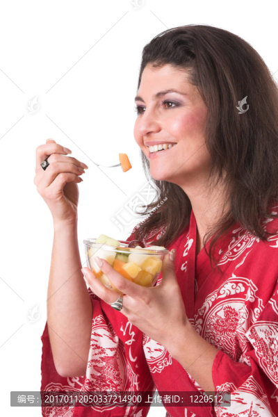吃水果