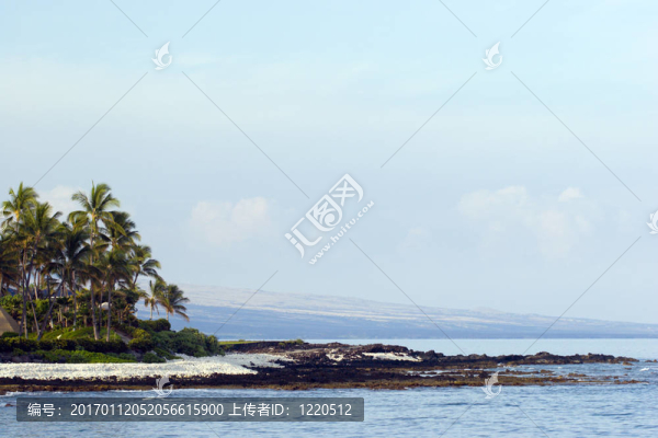 夏威夷火山海灘