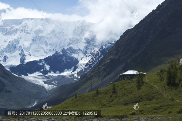 在Akkem氣象站