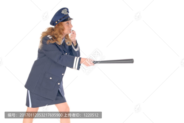 女警官