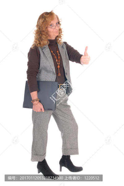 中年女商人