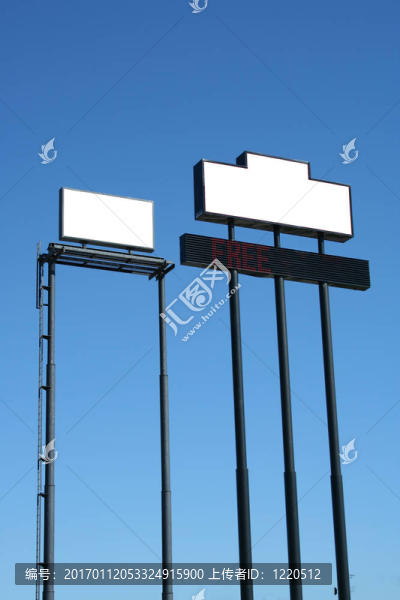 兩個(gè)空白的跡象