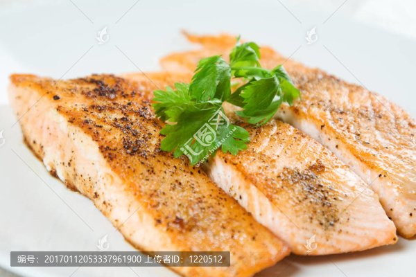 烤鮭魚