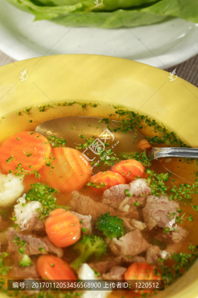 肉類蔬菜湯