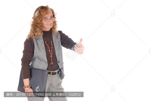 中年女商人