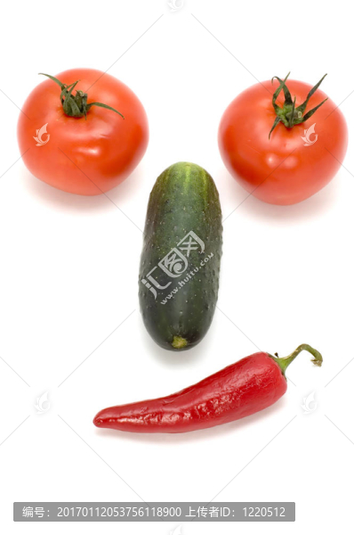 面對來自蔬菜