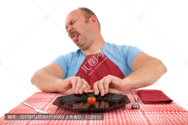 推開盤子