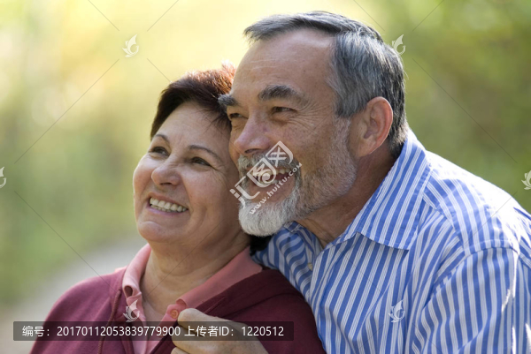 浪漫的老夫妻