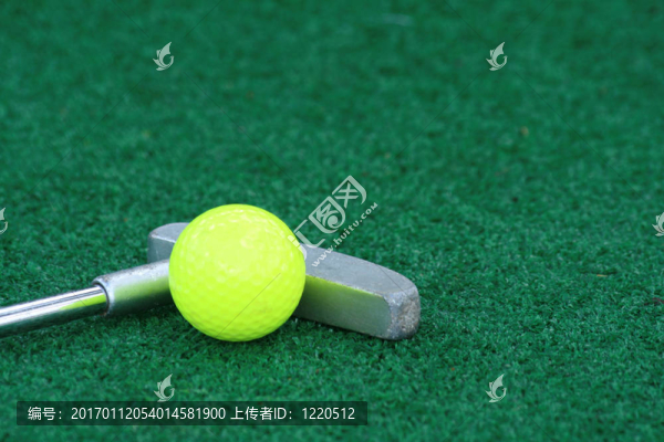 迷你高爾夫近距離