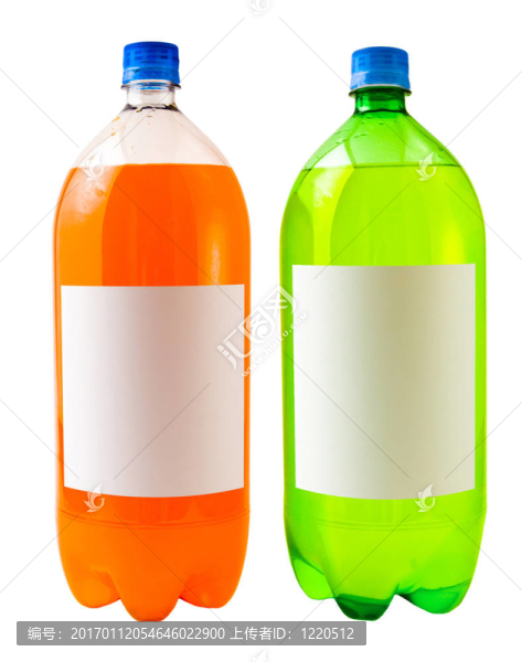 橙色和檸檬的蘇打水