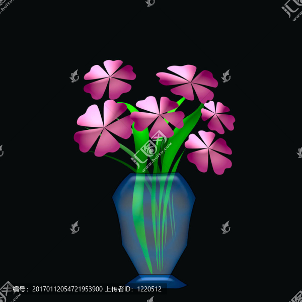 花在花瓶