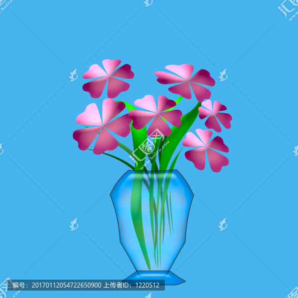 花在花瓶
