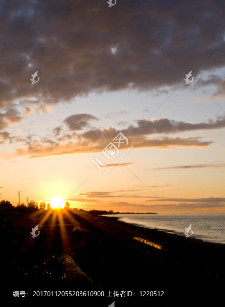 金色夕陽