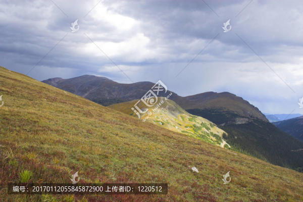 山中的秋天