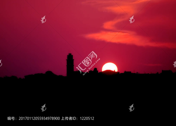 日落