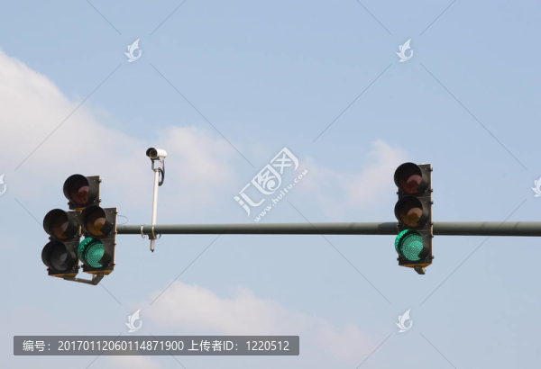 交通燈和相機(jī)