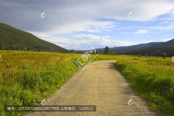 山中的秋天