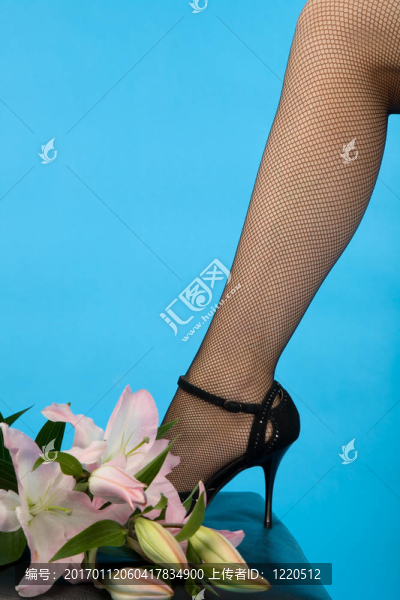 女性的腿