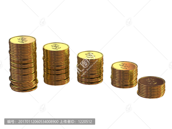 以沖壓美元的金幣