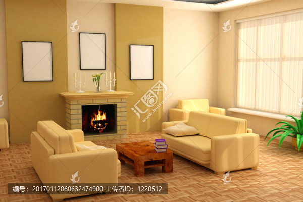 現(xiàn)代室內(nèi)3D