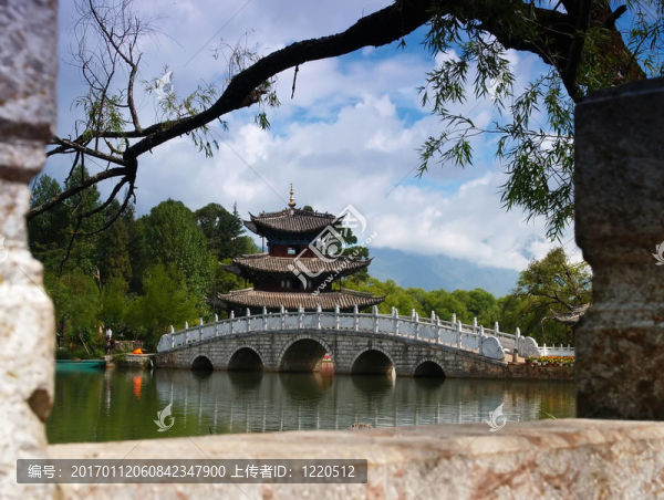 麗江的一個風景公園