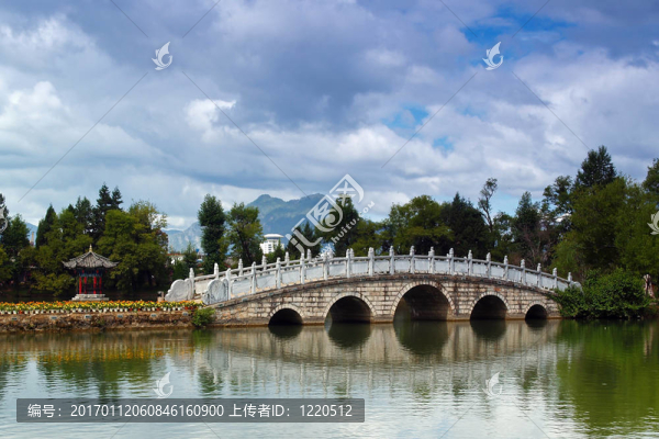 麗江的一個風(fēng)景公園